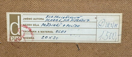 PŘEDJAŘÍ V POLÍCH - PROCHÁZKOVÁ EVA