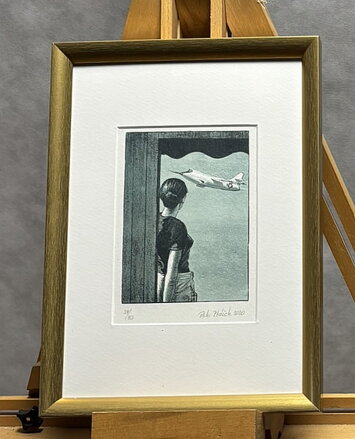 DÍVKA A STÍHAČKA - PTÁČEK PETR