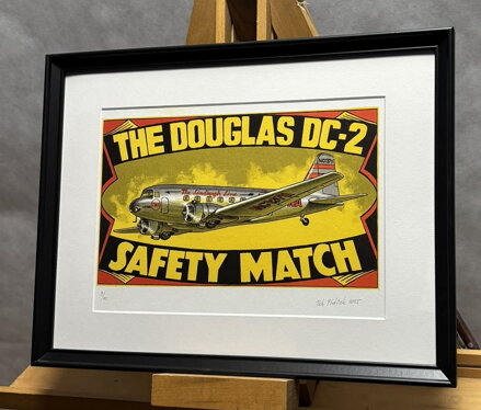 SAFETY MATCH DOUGLAS DC-2 - PTÁČEK PETR