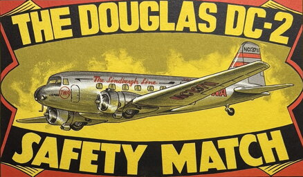 SAFETY MATCH DOUGLAS DC-2 - PTÁČEK PETR