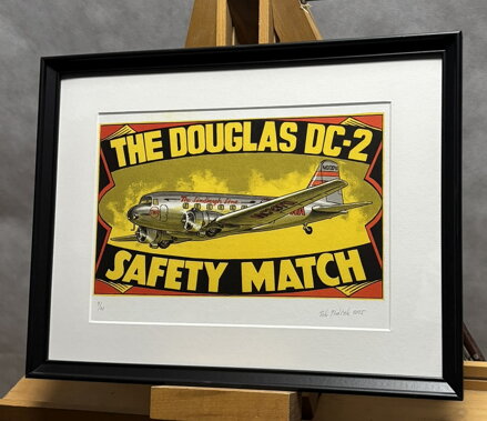 SAFETY MATCH DOUGLAS DC-2 - PTÁČEK PETR