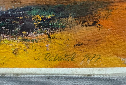 BOHATÁ KYTICE V MODRÉ VÁZE - RABIŇÁK