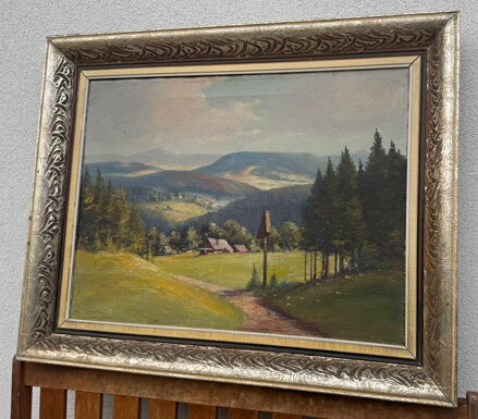 POHLED NA LETNÍ BESKYDY - RASZKA RAŠKA PAVEL VLADIMÍR JOSEF JÓZEF