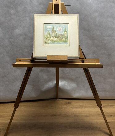 PRAHA U KARLOVA MOSTU - ŘÍHA JOSEF