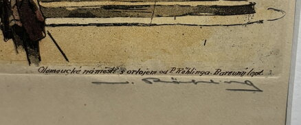 OLOMOUC HORNÍ NÁMĚSTÍ - RÖHLING VLADISLAV