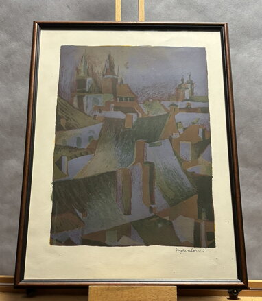 PRAHA STŘECHY A VĚŽE - RYDVALOVÁ ZAPLETALOVÁ MAGDA