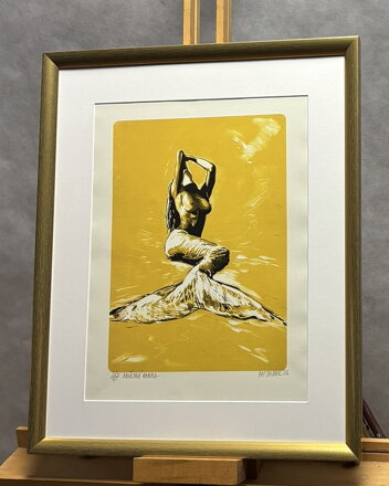 AKT MOŘSKÁ PANNA ŽLUTÁ VERZE - SAUDEK PATRIK