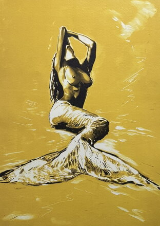 AKT MOŘSKÁ PANNA ŽLUTÁ VERZE - SAUDEK PATRIK