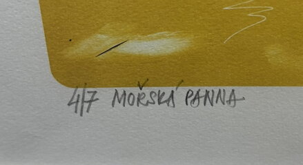 AKT MOŘSKÁ PANNA ŽLUTÁ VERZE - SAUDEK PATRIK