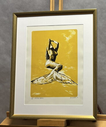 AKT MOŘSKÁ PANNA ŽLUTÁ VERZE - SAUDEK PATRIK