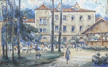 LÁZNĚ PODĚBRADY - SCHMIDT OSKAR