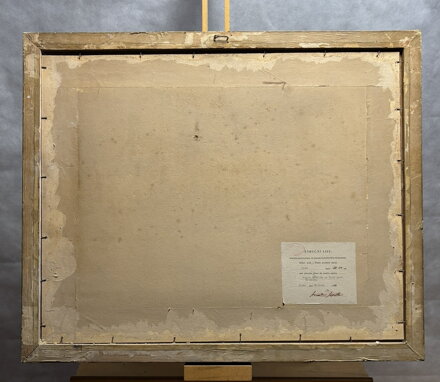 PRAŽSKÉ PANORAMA S CHRÁMEM SVATÉHO MIKULÁŠE ZE SEMINÁŘSKÉ ZAHRADY - SCHMIDT OSKAR