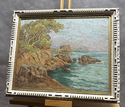 POBŘEŽÍ U LA TOUR FONDUE NA POLOOSTROVĚ GIENS VE FRANCII - SCHUBERTOVÁ