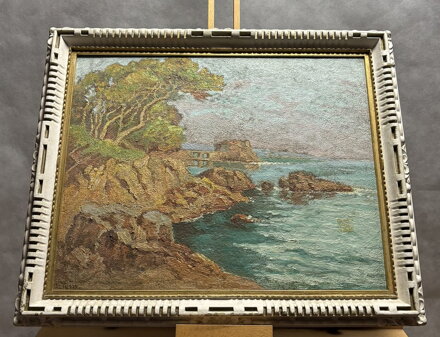 POBŘEŽÍ U LA TOUR FONDUE NA POLOOSTROVĚ GIENS VE FRANCII - SCHUBERTOVÁ