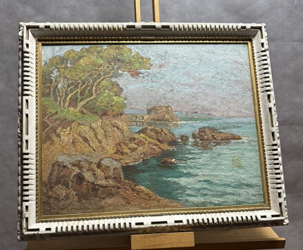 POBŘEŽÍ U LA TOUR FONDUE NA POLOOSTROVĚ GIENS VE FRANCII - SCHUBERTOVÁ