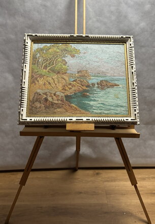 POBŘEŽÍ U LA TOUR FONDUE NA POLOOSTROVĚ GIENS VE FRANCII - SCHUBERTOVÁ