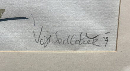 POZDNÍ LÉTO V KRAJINĚ - SEDLÁČEK VOJTĚCH