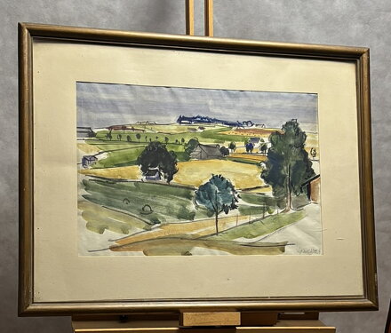 POZDNÍ LÉTO V KRAJINĚ - SEDLÁČEK VOJTĚCH