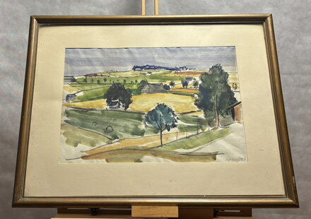 POZDNÍ LÉTO V KRAJINĚ - SEDLÁČEK VOJTĚCH