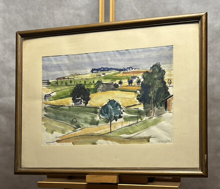 POZDNÍ LÉTO V KRAJINĚ - SEDLÁČEK VOJTĚCH