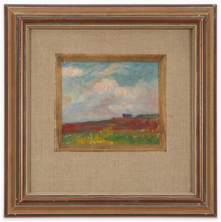 KRAJINNÁ BAREVNÁ STUDIE - SIGMUND KAREL JAN