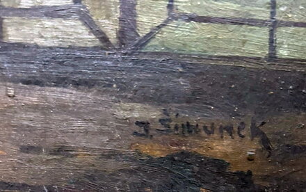 PRAHA POHLED NA HRADČANY OD VLTAVY - ŠIMŮNEK JAROSLAV