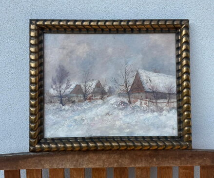 ZIMA NA VSI - ŠKRABÁNEK FRANTIŠEK