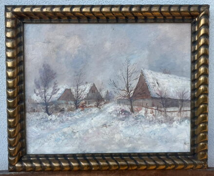 ZIMA NA VSI - ŠKRABÁNEK FRANTIŠEK