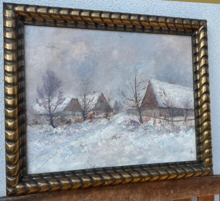 ZIMA NA VSI - ŠKRABÁNEK FRANTIŠEK