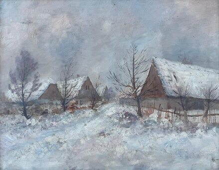 ZIMA NA VSI - ŠKRABÁNEK FRANTIŠEK