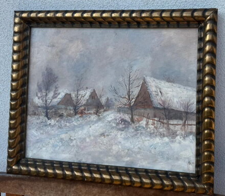 ZIMA NA VSI - ŠKRABÁNEK FRANTIŠEK