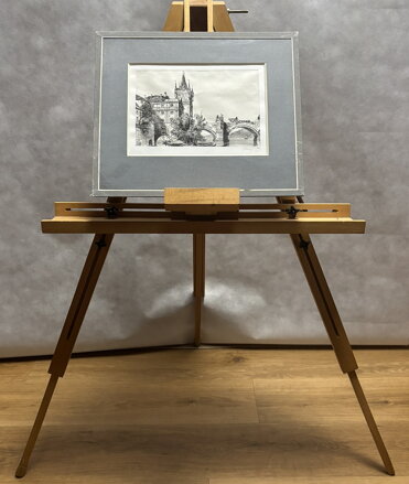 MALOSTRANSKÁ MOSTECKÁ VĚŽ A ČÁST KARLOVA MOSTU V PRAZE - ŠPAŇHEL