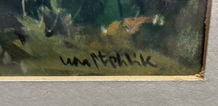 MILEVSKO ČI PÍSEK V KRAJINĚ - REPRODUKCE - STEHLÍK KAREL