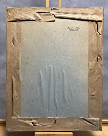 PORTRÉT HOLČIČKY S MAŠLEMI - STEHLÍK KAREL