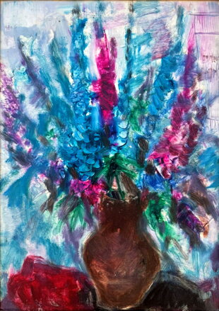 KYTICE MODRÝCH A FIALOVÝCH KVĚTŮ - ŠUSTR ANTONÍN