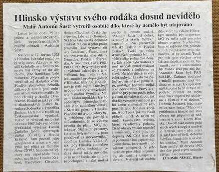 ZÁTIŠÍ KYTICE - ŠUSTR ANTONÍN