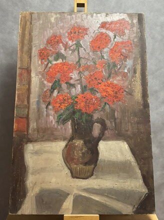 ZÁTIŠÍ KYTICE - ŠUSTR ANTONÍN