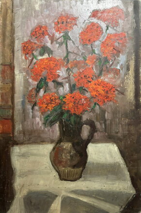 ZÁTIŠÍ KYTICE - ŠUSTR ANTONÍN