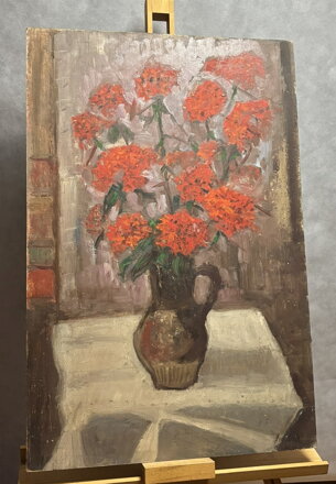 ZÁTIŠÍ KYTICE - ŠUSTR ANTONÍN