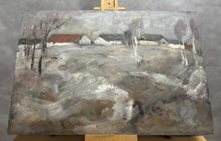 ZIMA ZA VESNICÍ - ŠUSTR ANTONÍN