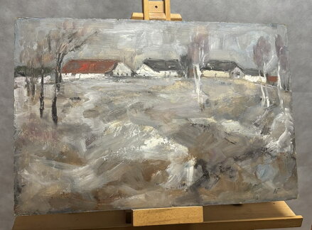 ZIMA ZA VESNICÍ - ŠUSTR ANTONÍN