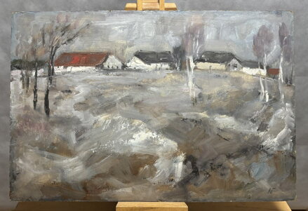 ZIMA ZA VESNICÍ - ŠUSTR ANTONÍN