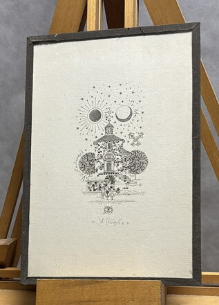 PRAHA VYŠEHRAD ROTUNDA SV. MARTINA - ŠVENGSBÍR JIŘÍ