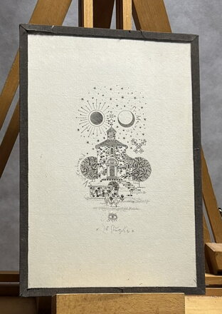 PRAHA VYŠEHRAD ROTUNDA SV. MARTINA - ŠVENGSBÍR JIŘÍ