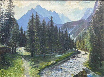 TATRY BIELOVODSKÁ DOLINA - NEZNÁMÝ AUTOR