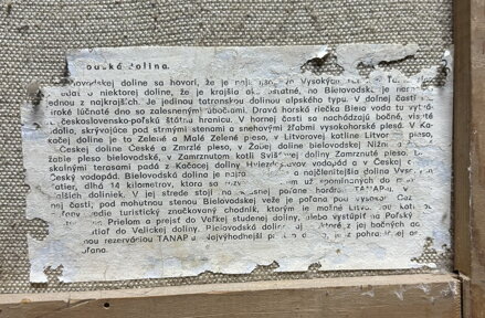 TATRY BIELOVODSKÁ DOLINA - NEZNÁMÝ AUTOR