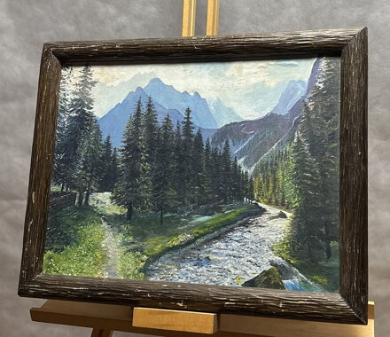 TATRY BIELOVODSKÁ DOLINA - NEZNÁMÝ AUTOR