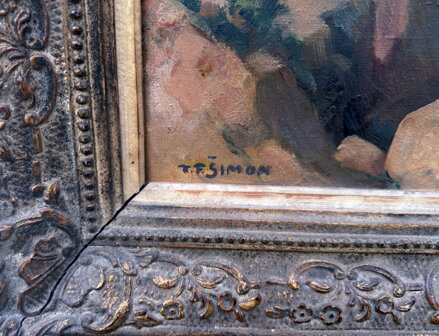 KOUPÁNÍ V MOŘI U SKAL - TAVÍK FRANTIŠEK ŠIMON