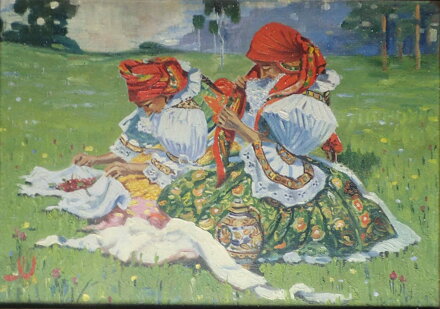 Z POUTI U SV. ANTONÍČKA VÁZÁNÍ ŠÁTKŮ - UPRKA JOŽA