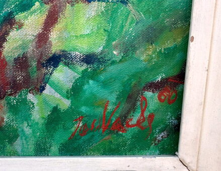 NA ZÁPRAŽÍ V KŘIŽANECH (KOSATCE)  - VACKE JOSEF